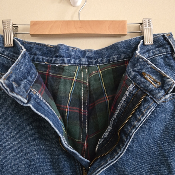 SOLD: LL Bean Classic Blue Denim Jeans - Picture 3 of 5